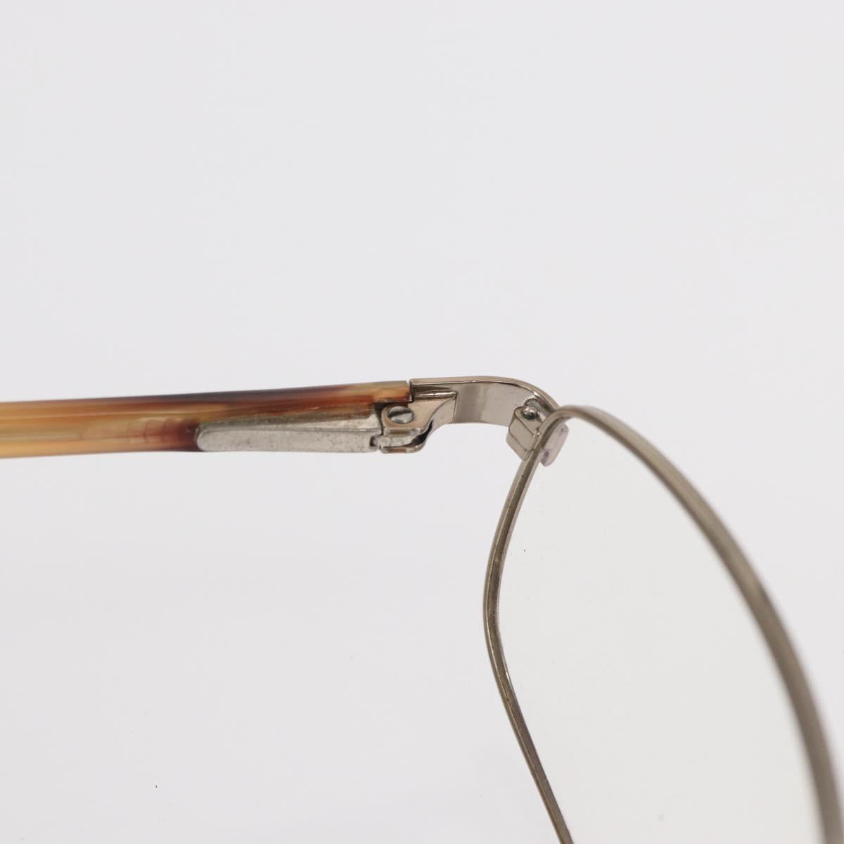 VERSACE Glasses metal Brown Auth BA9352