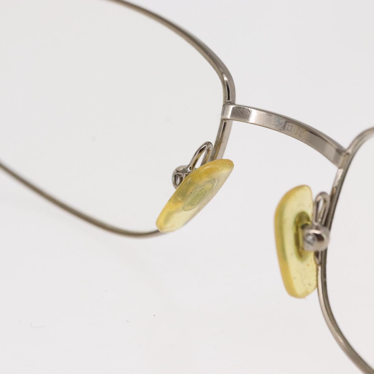 VERSACE Glasses metal Brown Auth BA9352