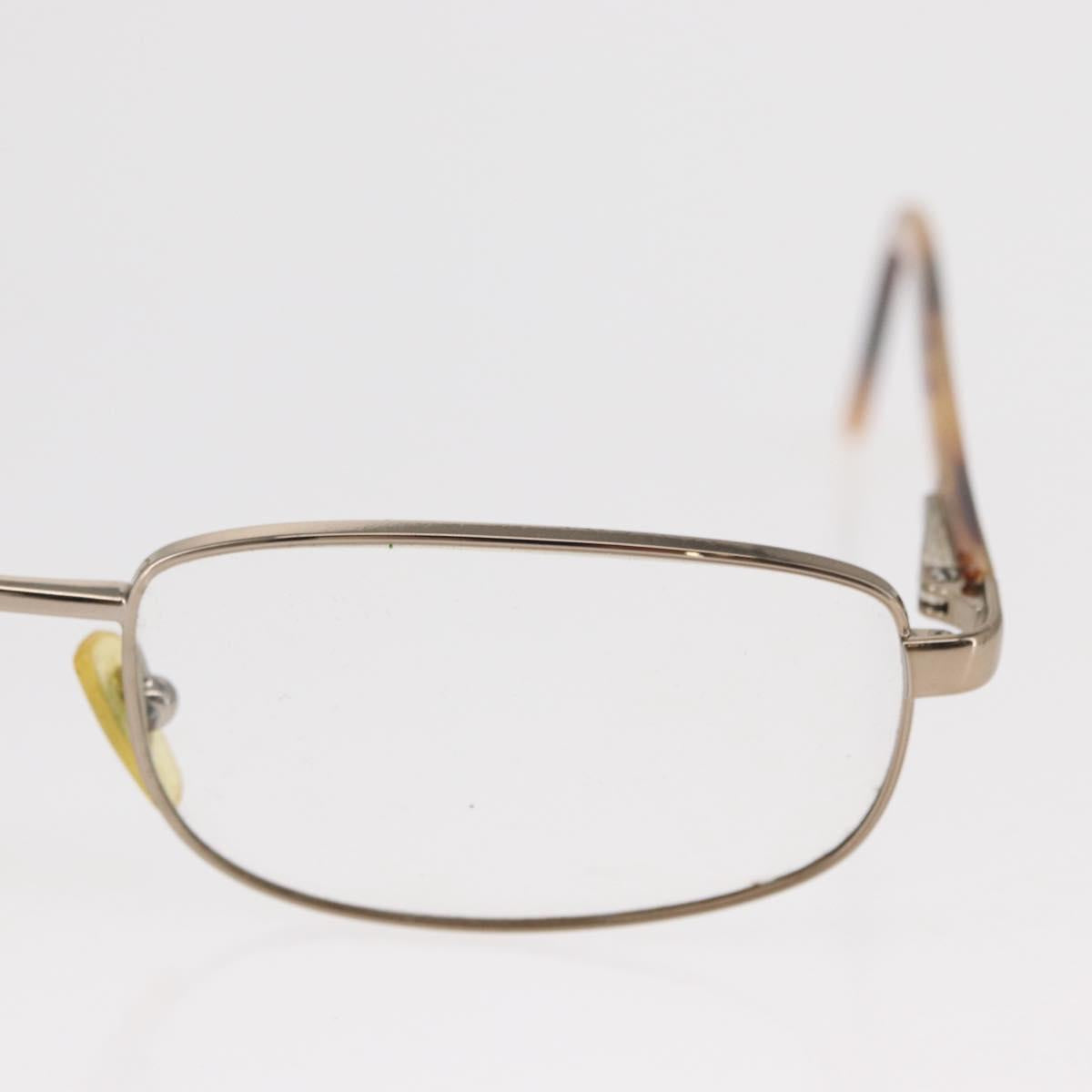 VERSACE Glasses metal Brown Auth BA9352
