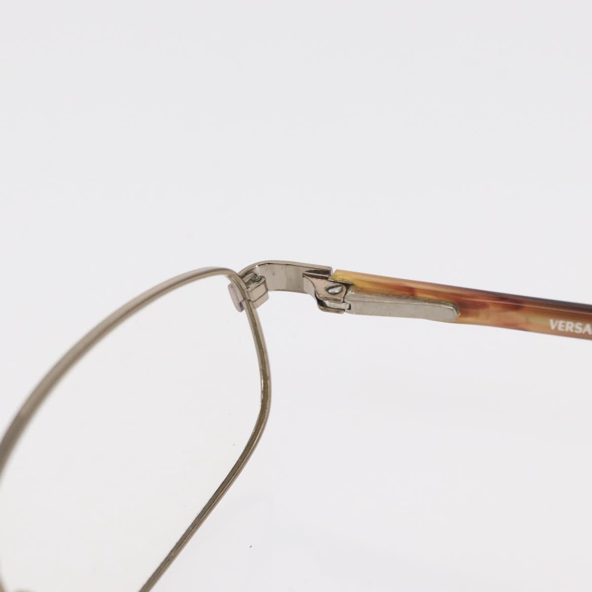 VERSACE Glasses metal Brown Auth BA9352