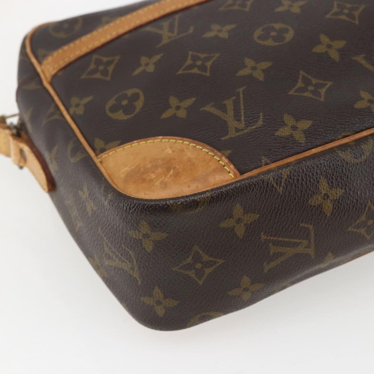 LOUIS VUITTON Monogram Trocadero 30 Shoulder Bag M51272 LV Auth BA9387