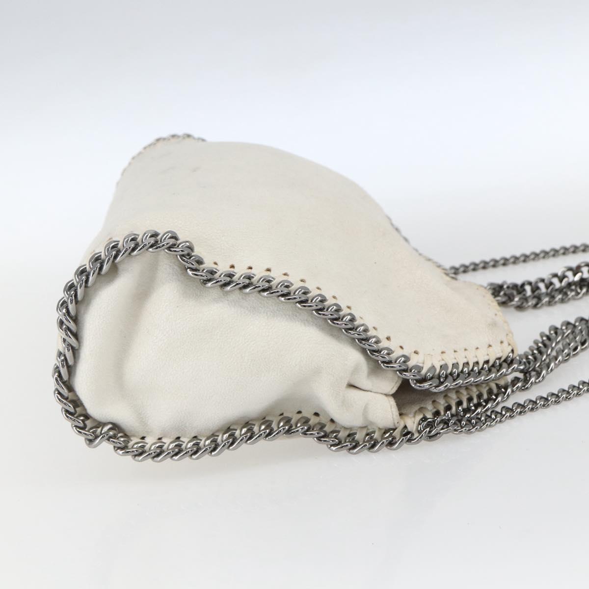 Stella MacCartney Chain Falabella Mini Bag Polyester 2way 371223 Auth BA9423