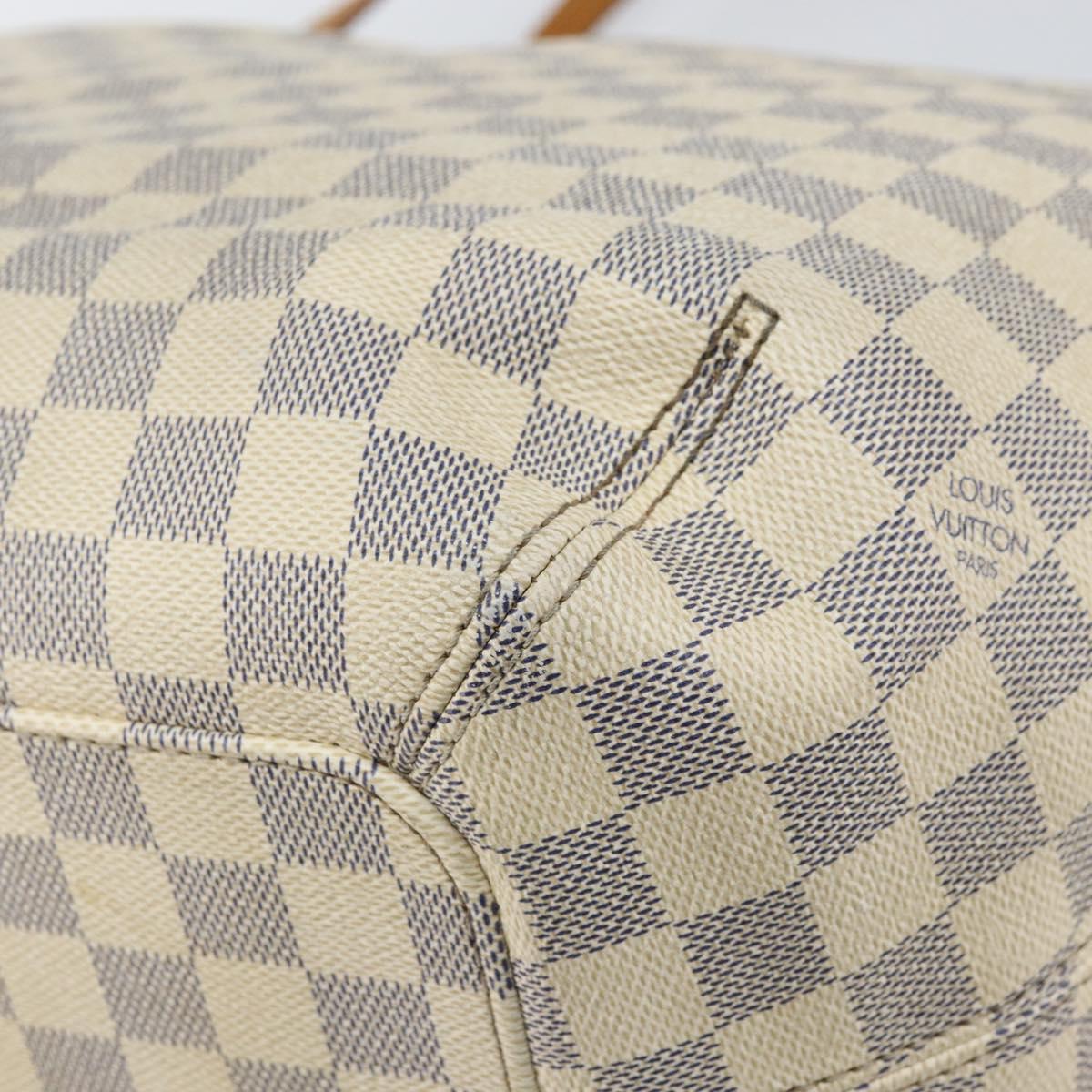 LOUIS VUITTON Damier Azur Salina PM Shoulder Bag N41208 LV Auth BA9430A