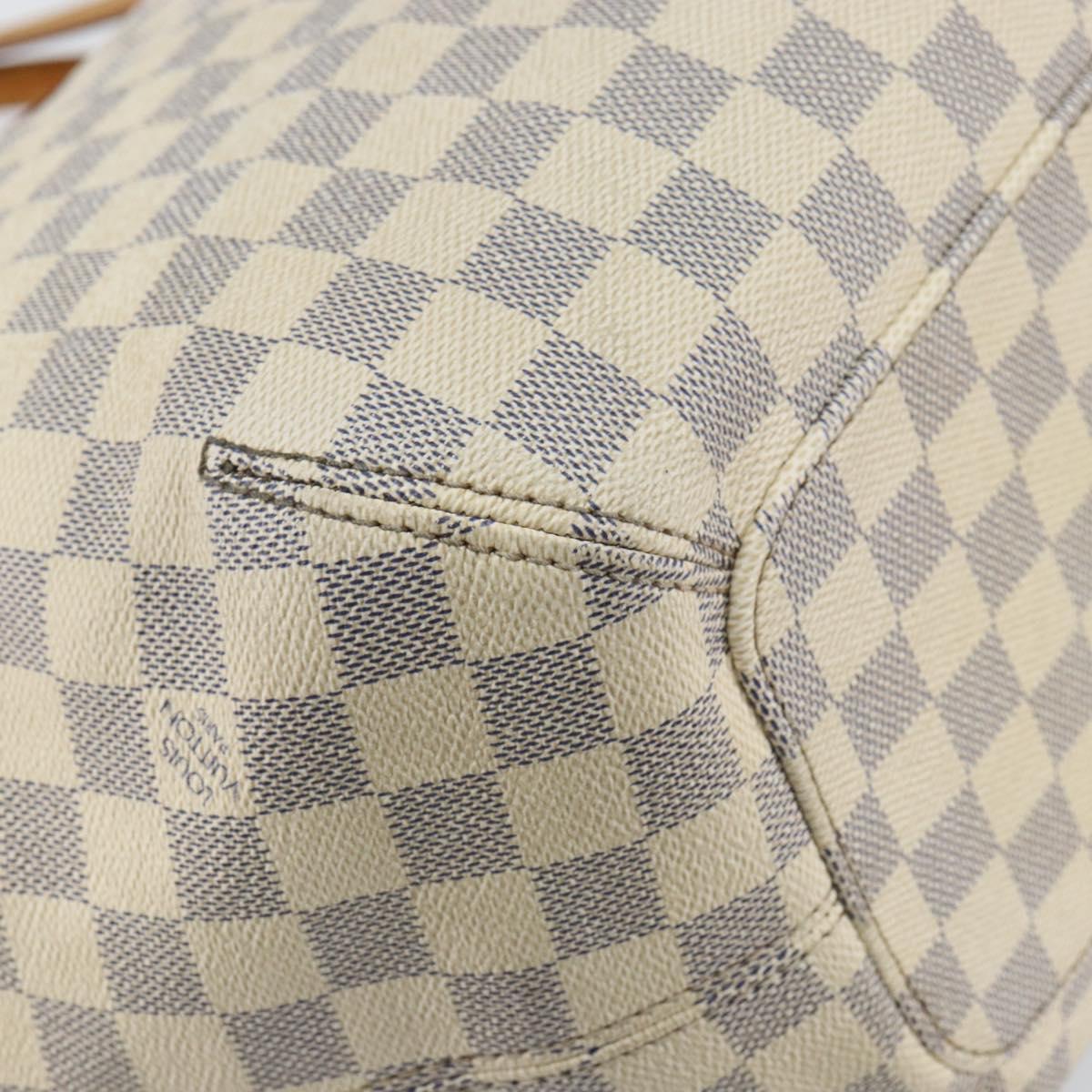 LOUIS VUITTON Damier Azur Salina PM Shoulder Bag N41208 LV Auth BA9430A
