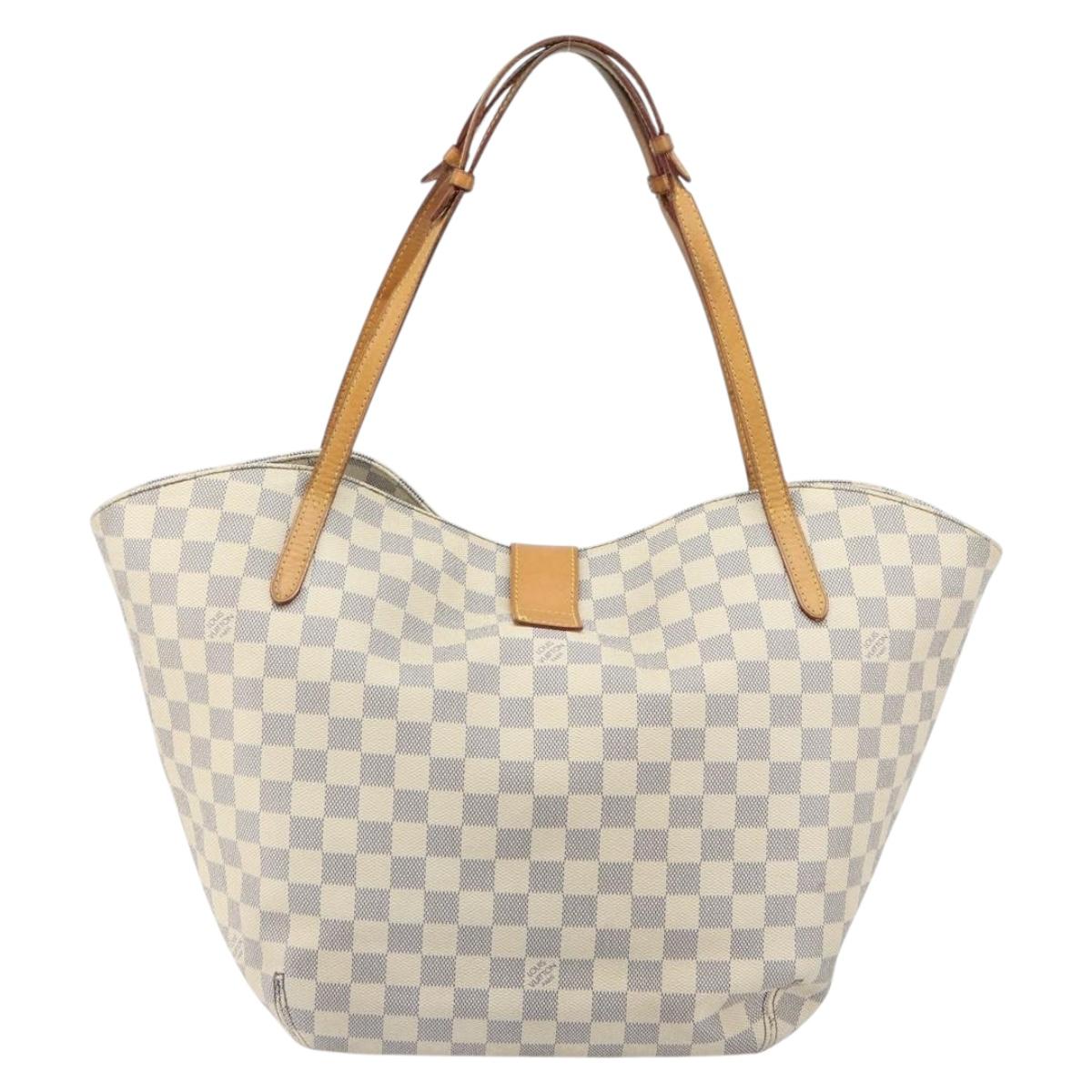 LOUIS VUITTON Damier Azur Salina PM Shoulder Bag N41208 LV Auth BA9430A