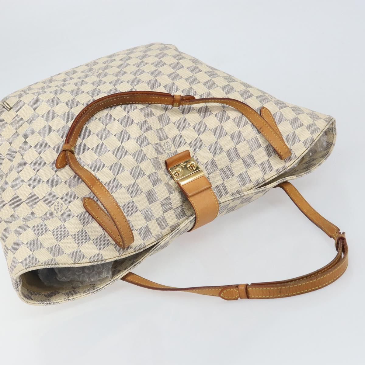 LOUIS VUITTON Damier Azur Salina PM Shoulder Bag N41208 LV Auth BA9430A