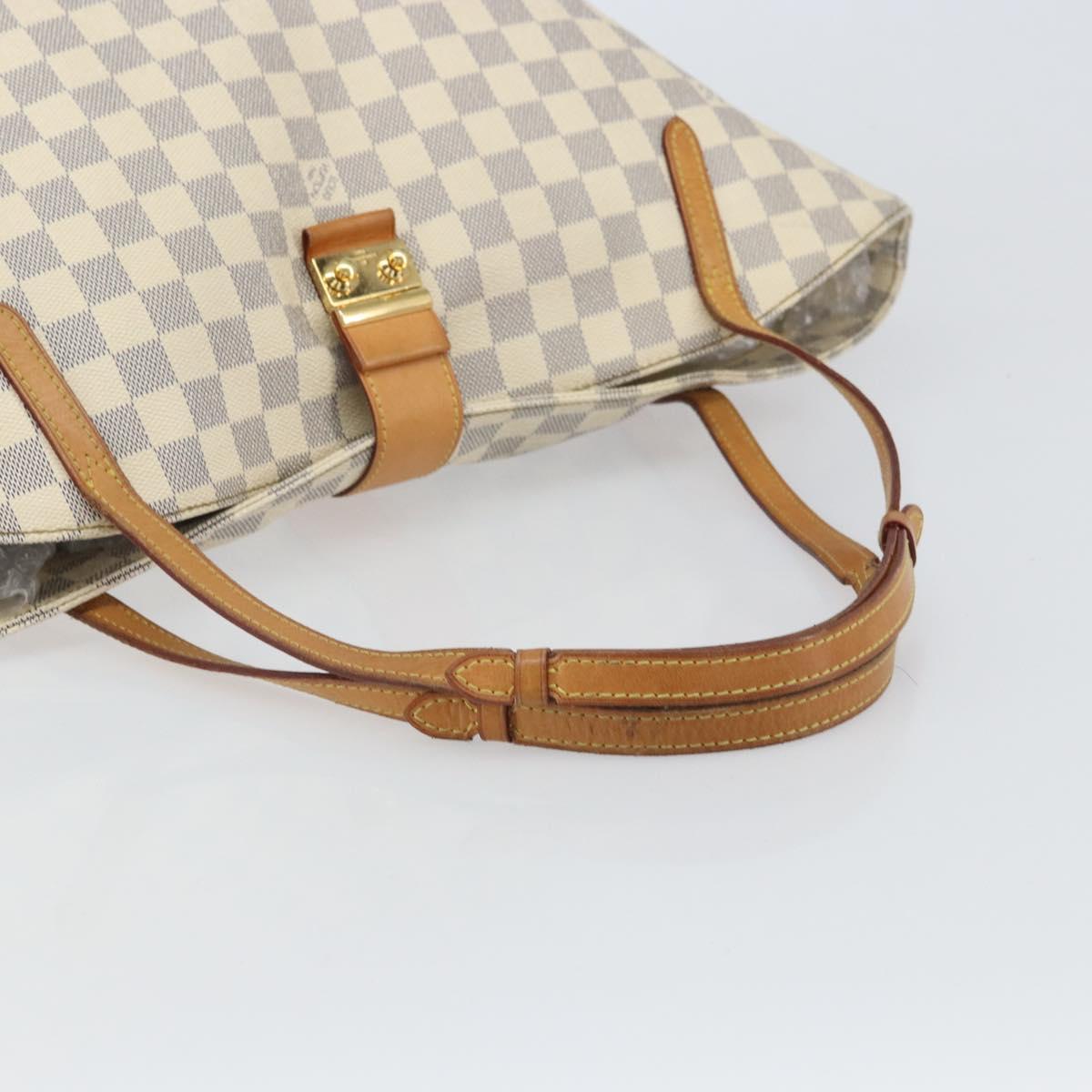 LOUIS VUITTON Damier Azur Salina PM Shoulder Bag N41208 LV Auth BA9430A