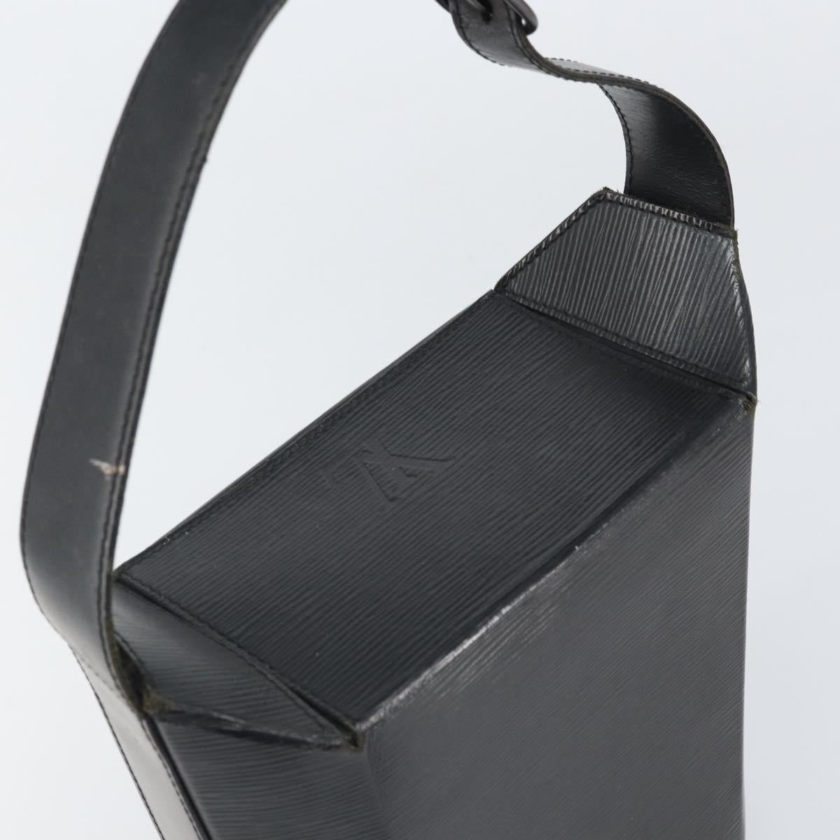 LOUIS VUITTON Epi Sac Shoulder Bag Black M80161 LV Auth BA9432