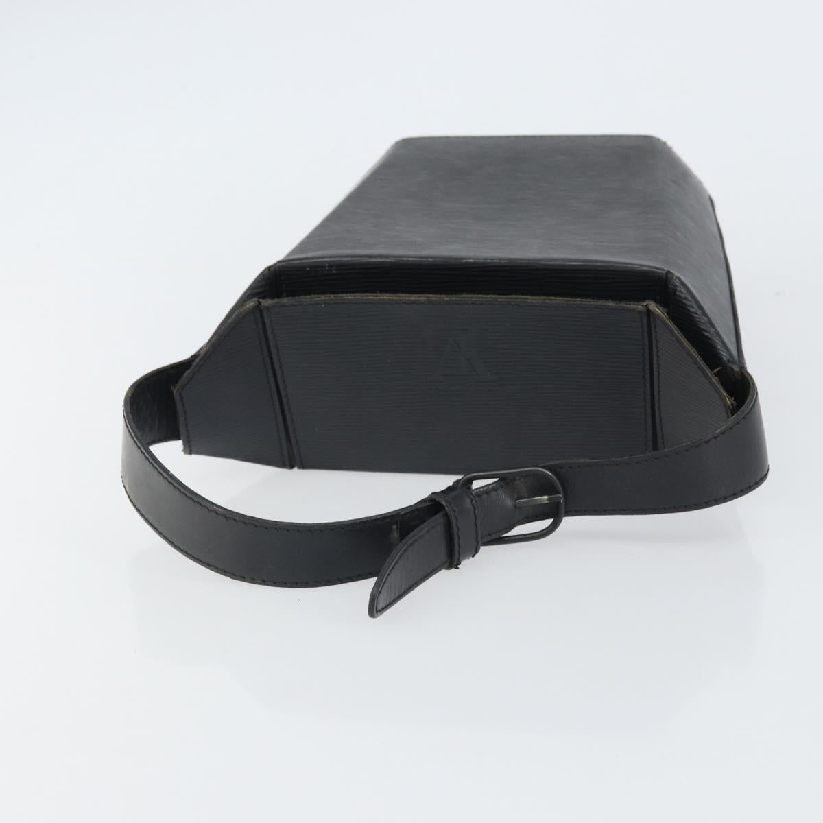 LOUIS VUITTON Epi Sac Shoulder Bag Black M80161 LV Auth BA9432