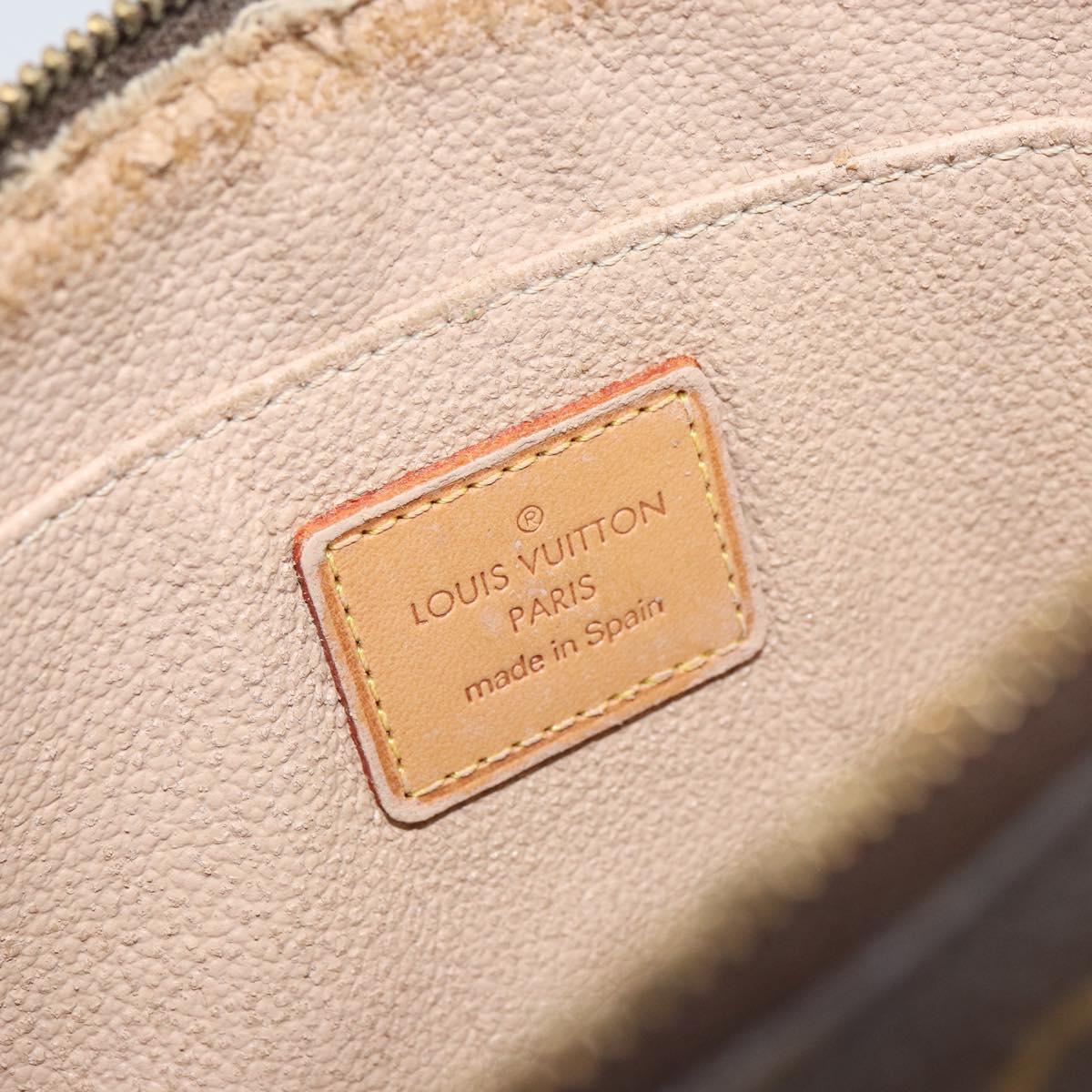 LOUIS VUITTON Monogram Pochette Cosmetic PM Pouch M43998 LV Auth BA9445