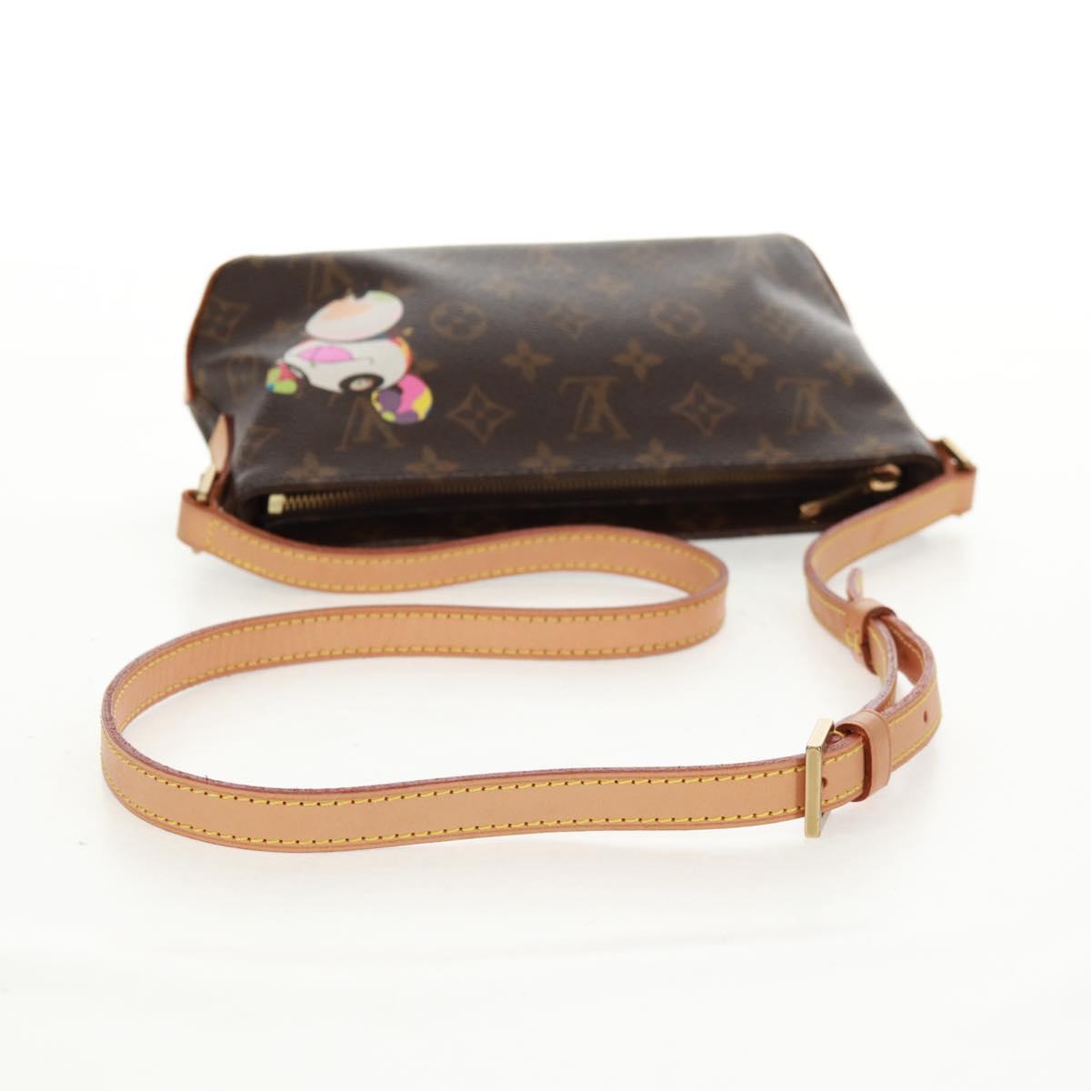 LOUIS VUITTON Monogram Panda Trotteur Shoulder Bag M51241 LV Auth BA9461SAM