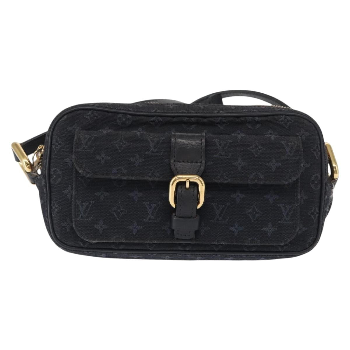 LOUIS VUITTON Monogram Mini Juliet MM Shoulder Bag TST Blue M92418 Auth BA9477