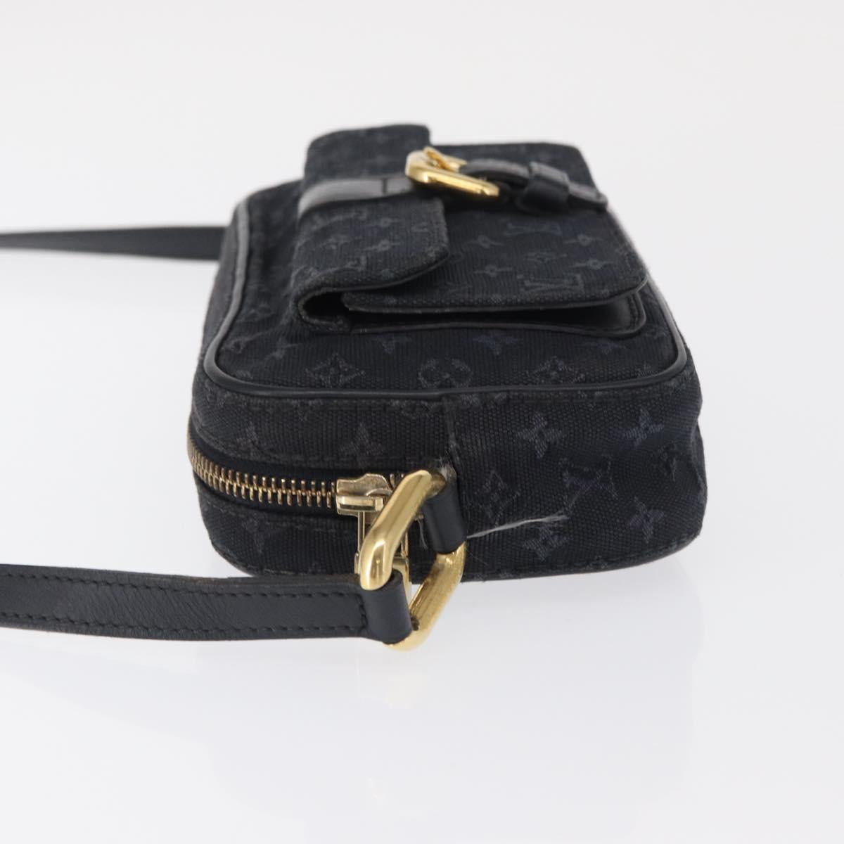 LOUIS VUITTON Monogram Mini Juliet MM Shoulder Bag TST Blue M92418 Auth BA9477