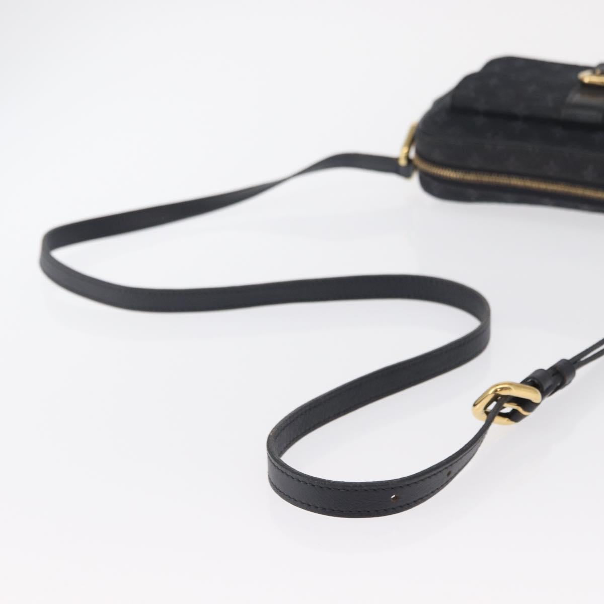 LOUIS VUITTON Monogram Mini Juliet MM Shoulder Bag TST Blue M92418 Auth BA9477