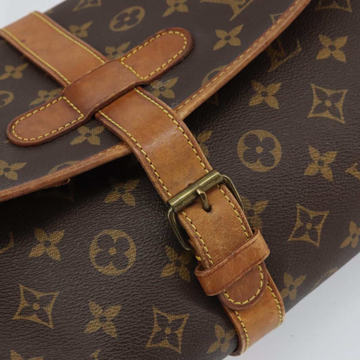 LOUIS VUITTON Monogram Marne Shoulder Bag M51369 LV Auth BA9492