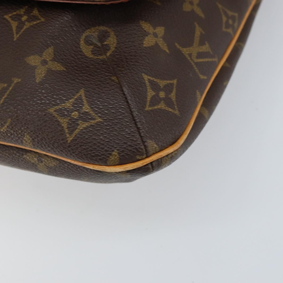 LOUIS VUITTON Monogram Musette Shoulder Bag M51256 LV Auth BA9497