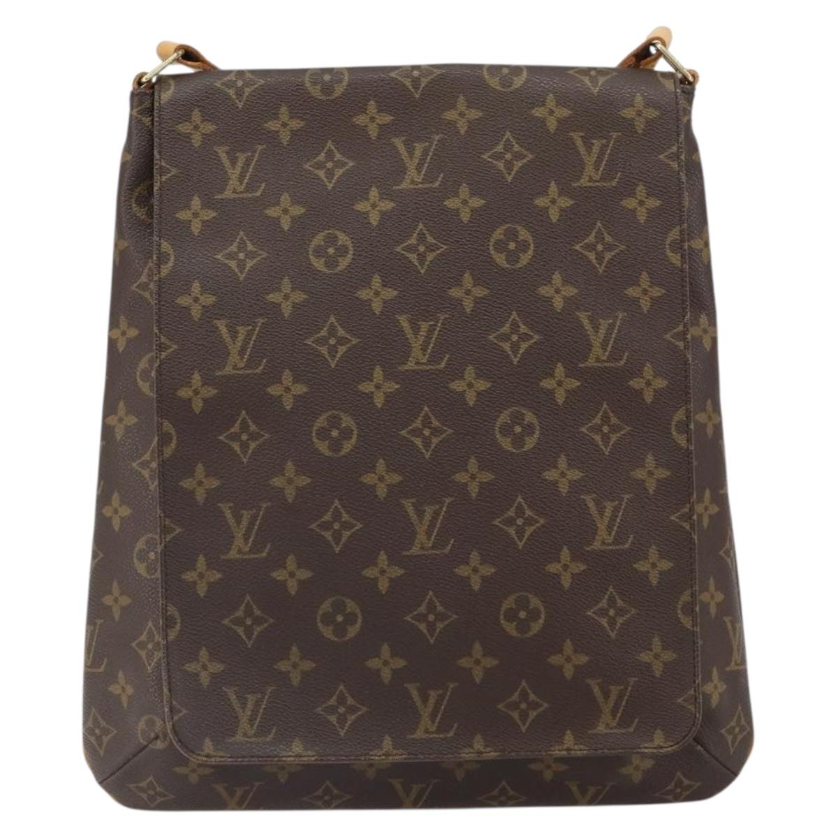 LOUIS VUITTON Monogram Musette Shoulder Bag M51256 LV Auth BA9497