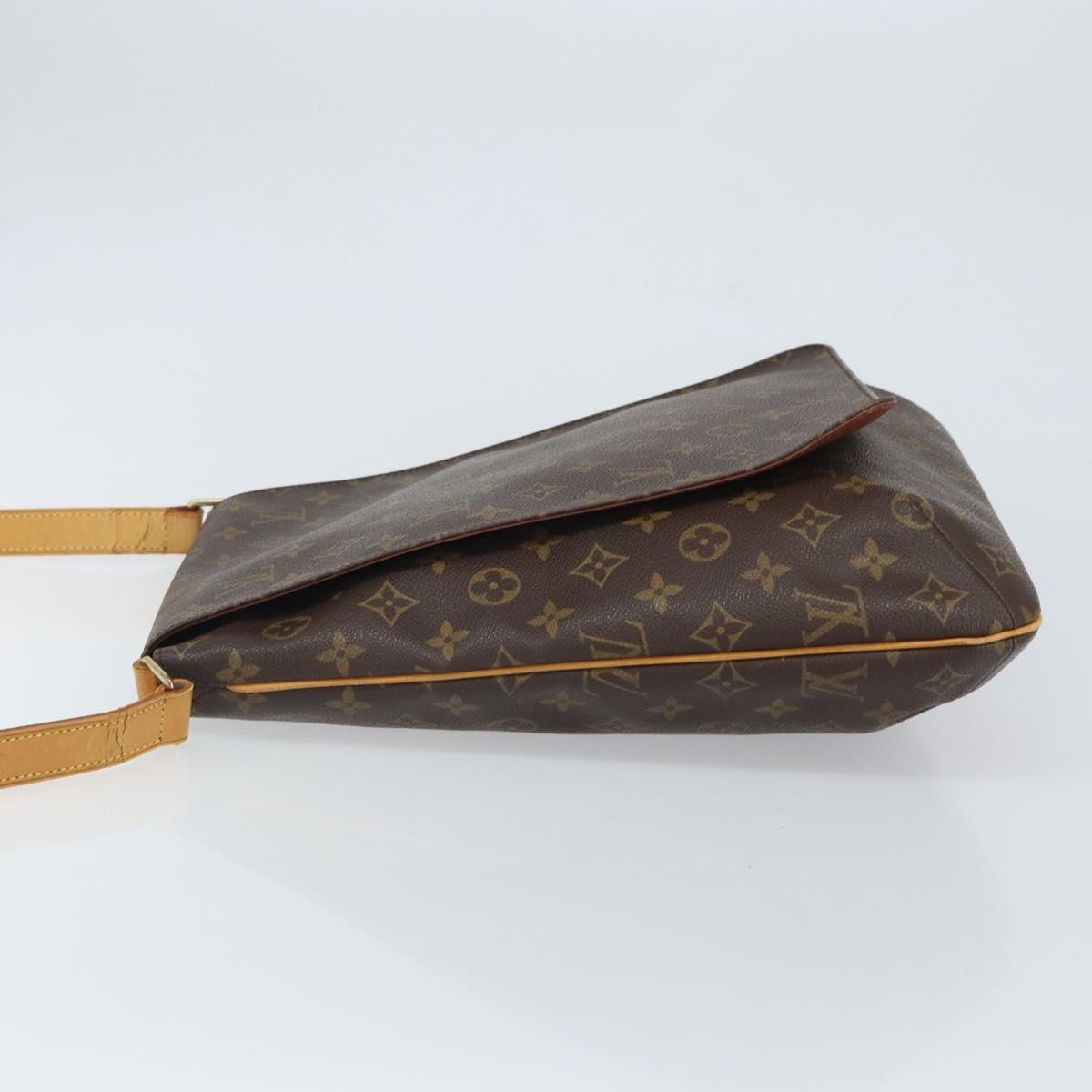 LOUIS VUITTON Monogram Musette Shoulder Bag M51256 LV Auth BA9497