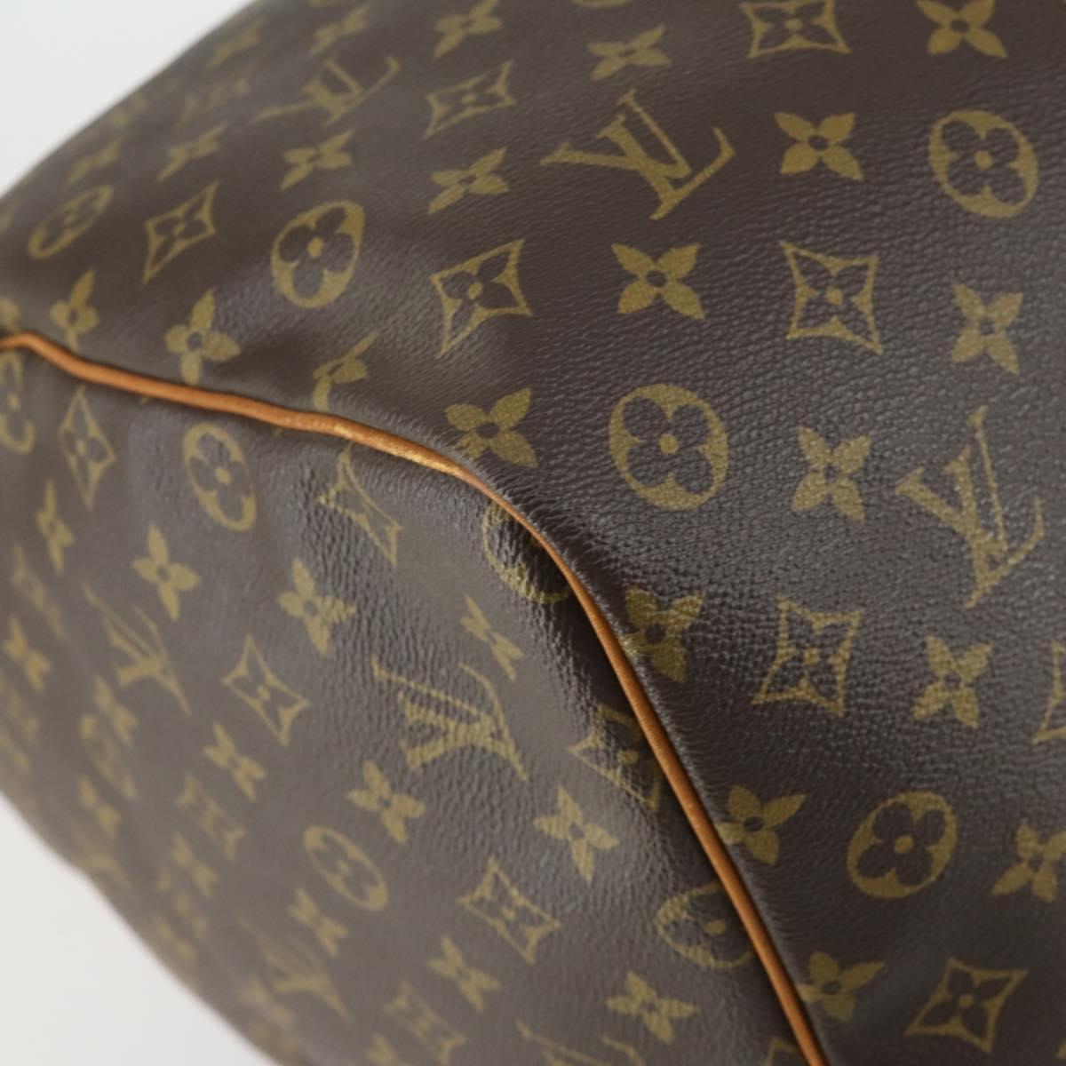 LOUIS VUITTON Monogram Keepall 60 Boston Bag M41422 LV Auth BA9498