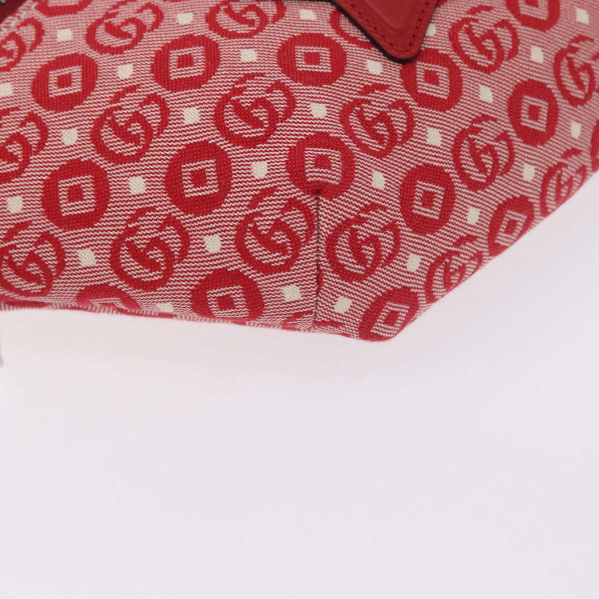 GUCCI Children's Sherry Line Waist bag Canvas Red Navy 502095 Auth BA9500