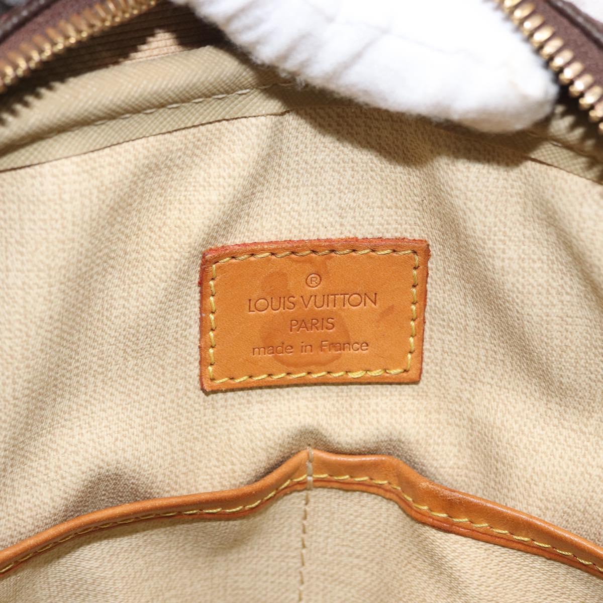 LOUIS VUITTON Monogram Trouville Hand Bag M42228 LV Auth BA9502