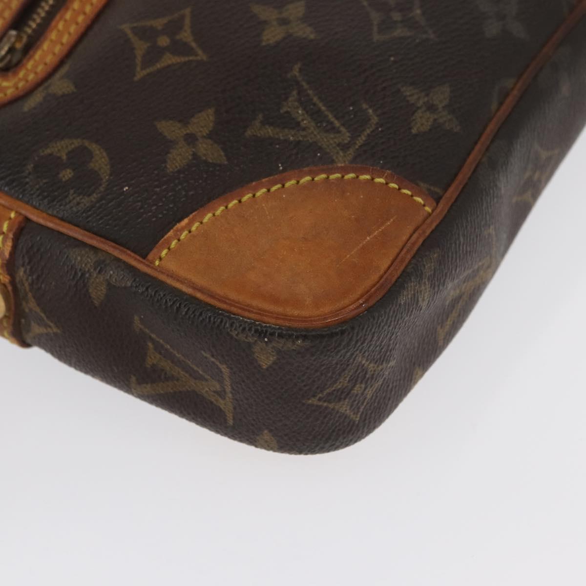 LOUIS VUITTON Monogram Marly Dragonne GM Clutch Bag M51825 LV Auth BA9515