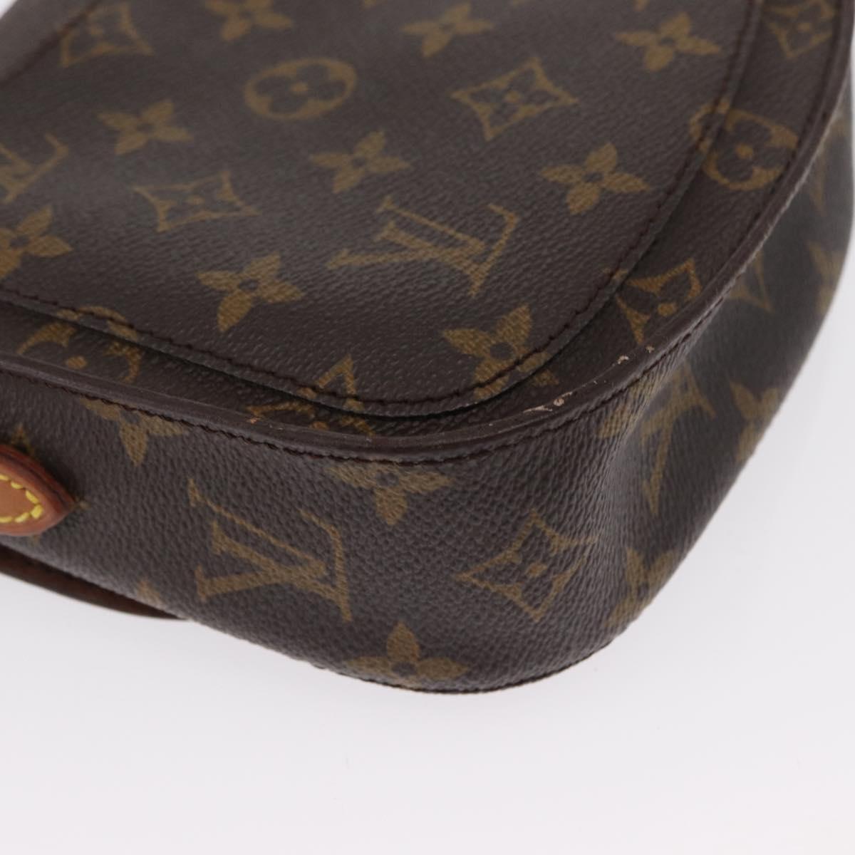 LOUIS VUITTON Monogram Saint Cloud PM Shoulder Bag M51244 LV Auth BA9519