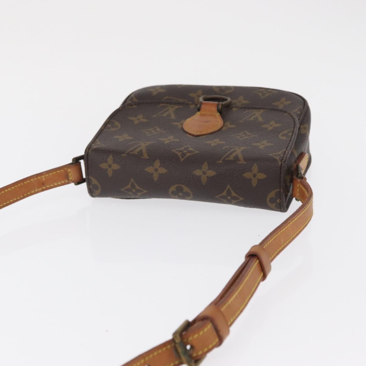 LOUIS VUITTON Monogram Saint Cloud PM Shoulder Bag M51244 LV Auth BA9519
