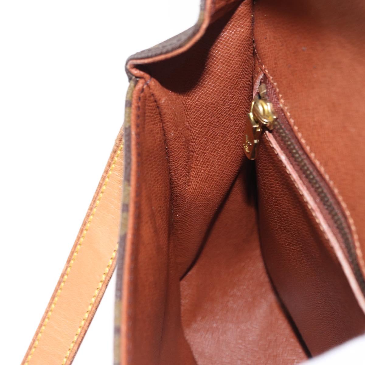 LOUIS VUITTON Monogram Saint Cloud GM Shoulder Bag M51242 LV Auth BA9523