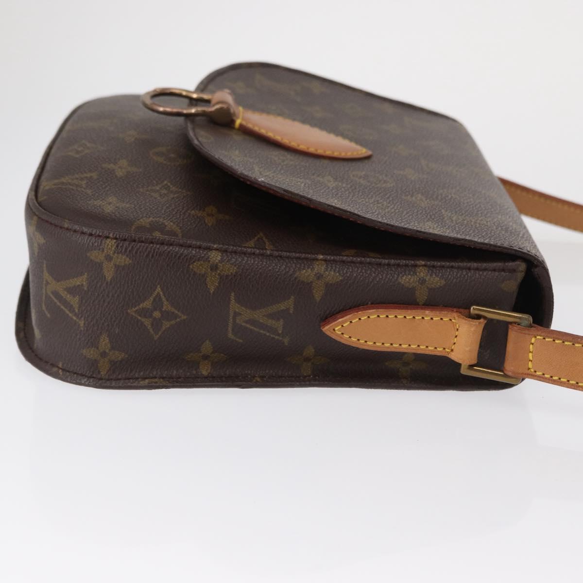 LOUIS VUITTON Monogram Saint Cloud GM Shoulder Bag M51242 LV Auth BA9523