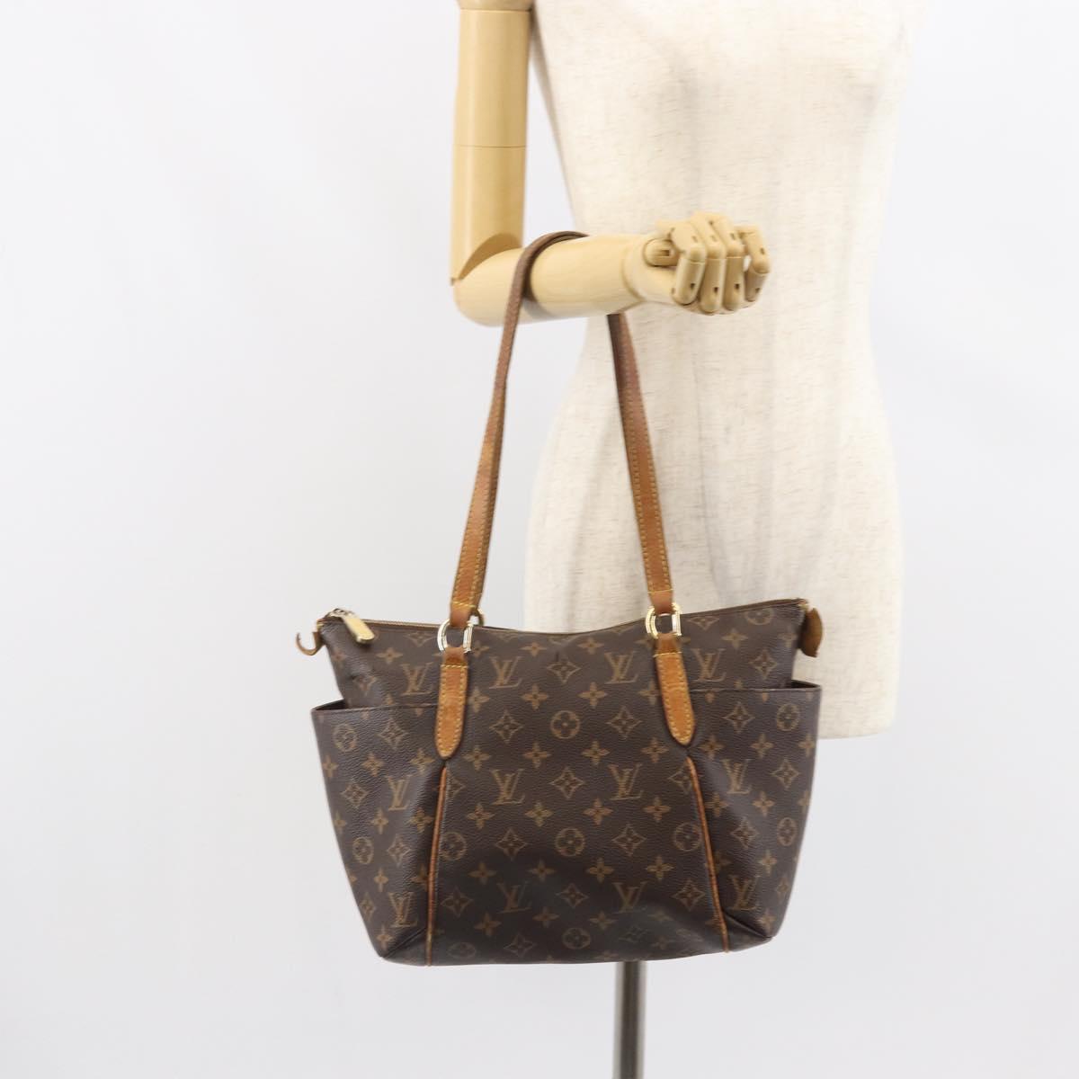 LOUIS VUITTON Monogram Totally PM Tote Bag M56688 LV Auth BA9531
