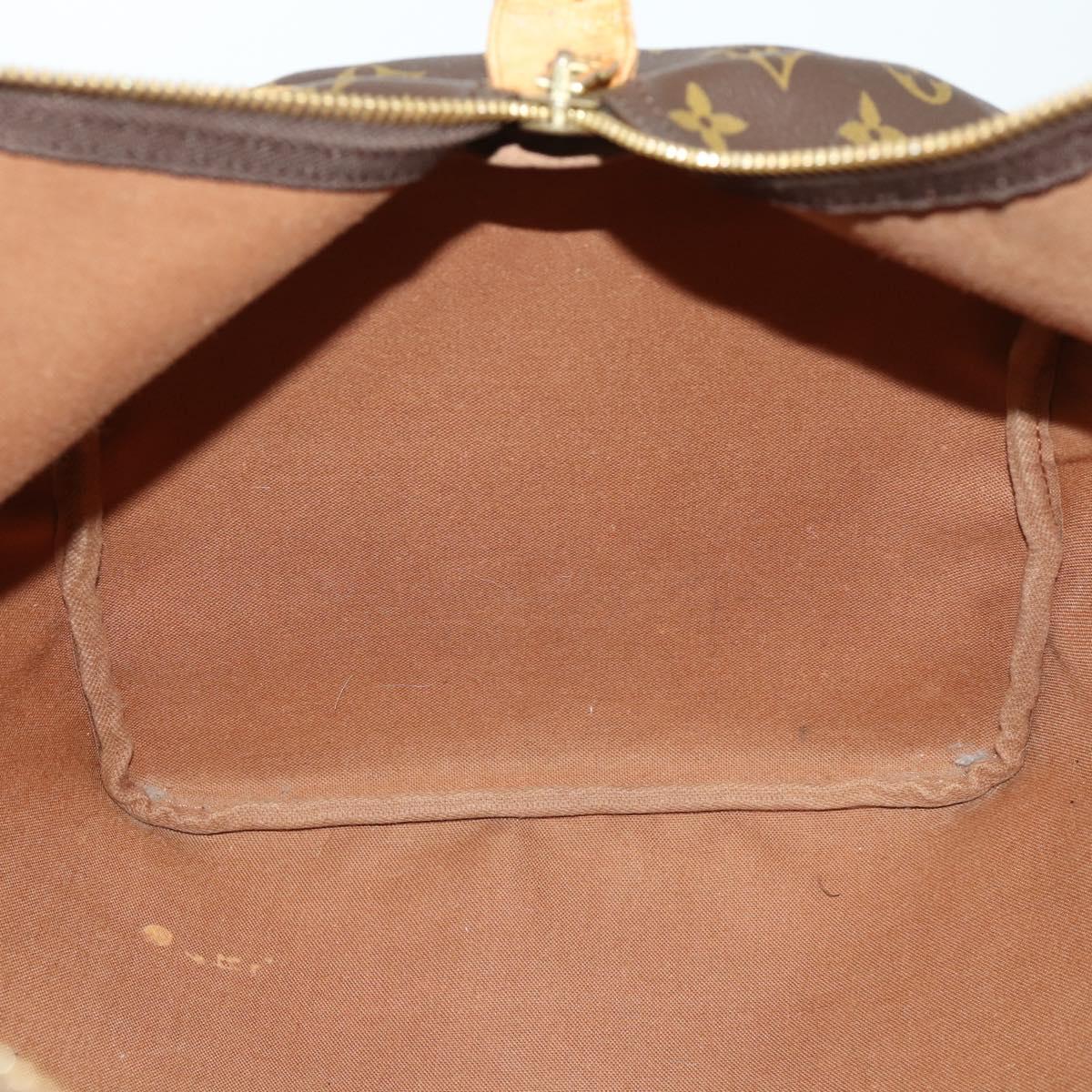 LOUIS VUITTON Monogram Keepall 55 Boston Bag M41424 LV Auth BA9533