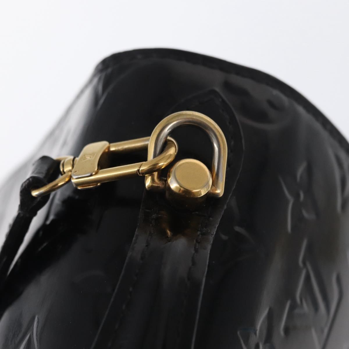 LOUIS VUITTON Monogram Vernis Mirada Hand Bag 2way Noir Manetic LV Auth BA9536