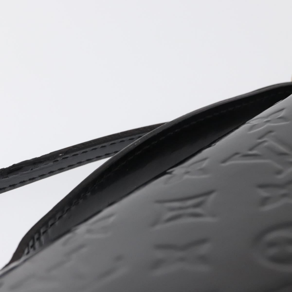 LOUIS VUITTON Monogram Vernis Mirada Hand Bag 2way Noir Manetic LV Auth BA9536