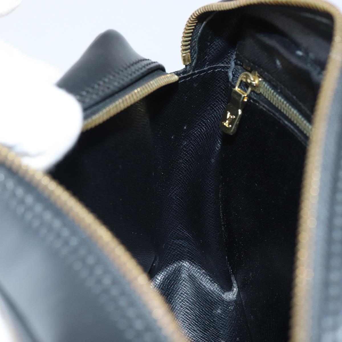 LOUIS VUITTON Epi Trocadero 23 Shoulder Bag Black M52302 LV Auth BA9544