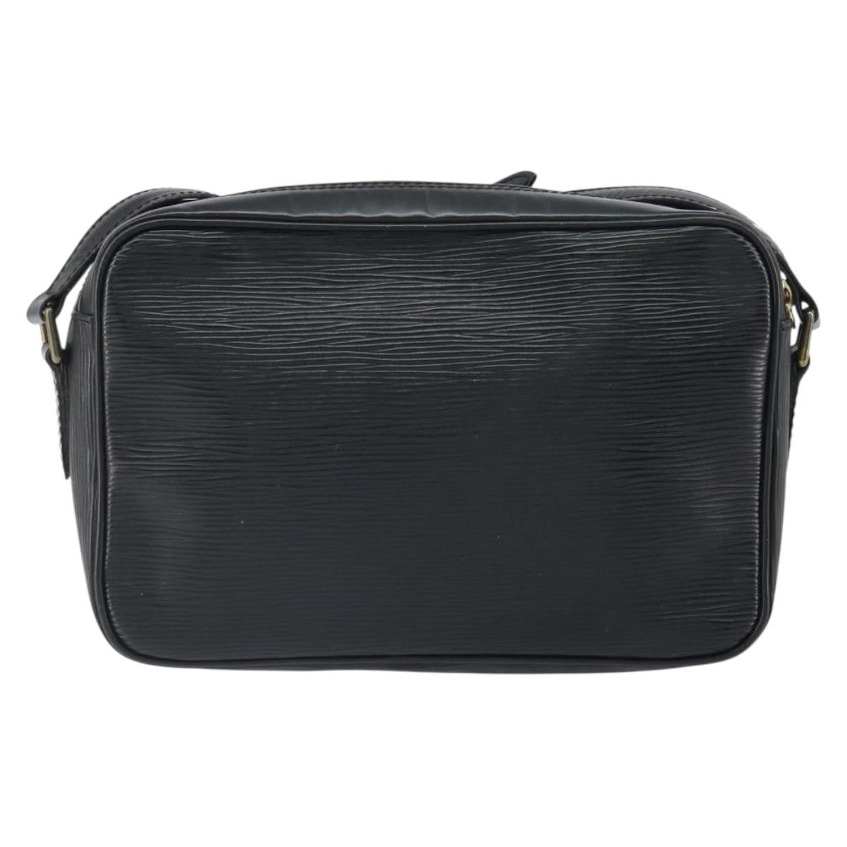 LOUIS VUITTON Epi Trocadero 23 Shoulder Bag Black M52302 LV Auth BA9544