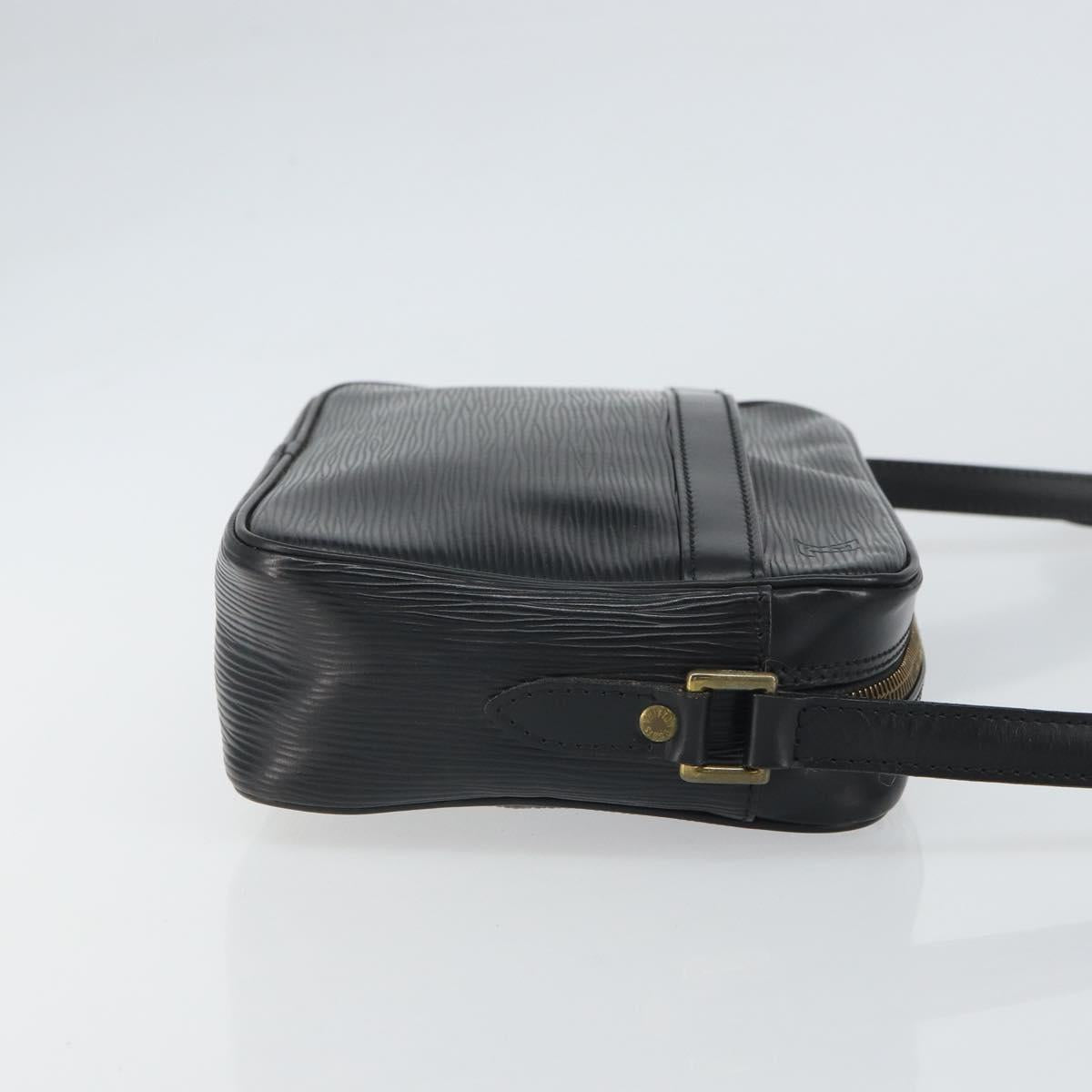 LOUIS VUITTON Epi Trocadero 23 Shoulder Bag Black M52302 LV Auth BA9544