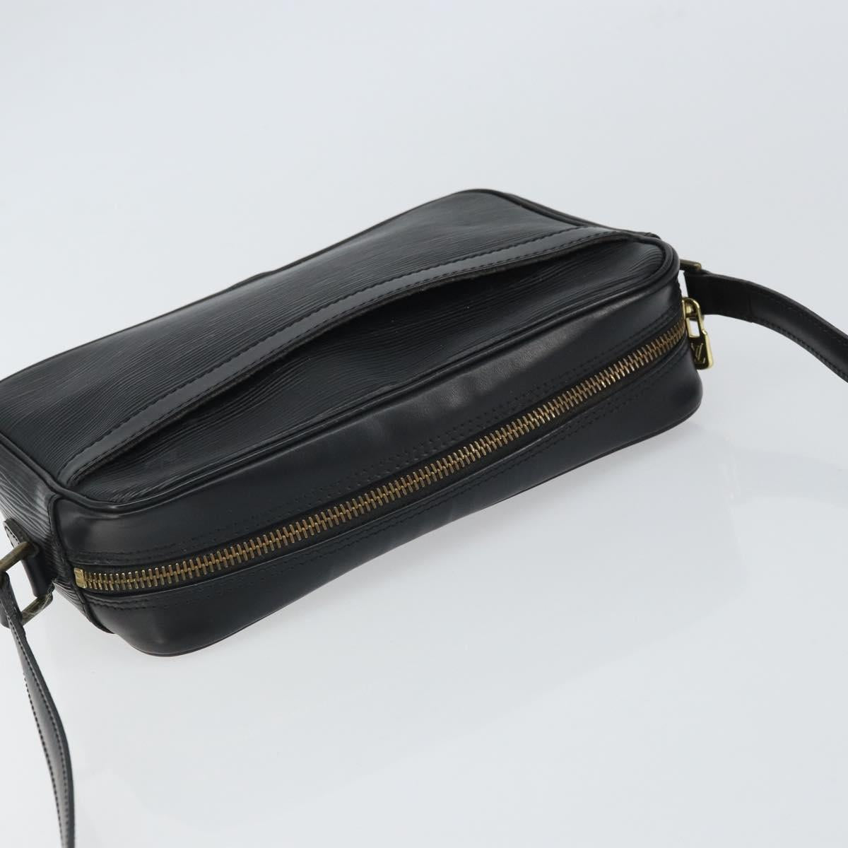 LOUIS VUITTON Epi Trocadero 23 Shoulder Bag Black M52302 LV Auth BA9544