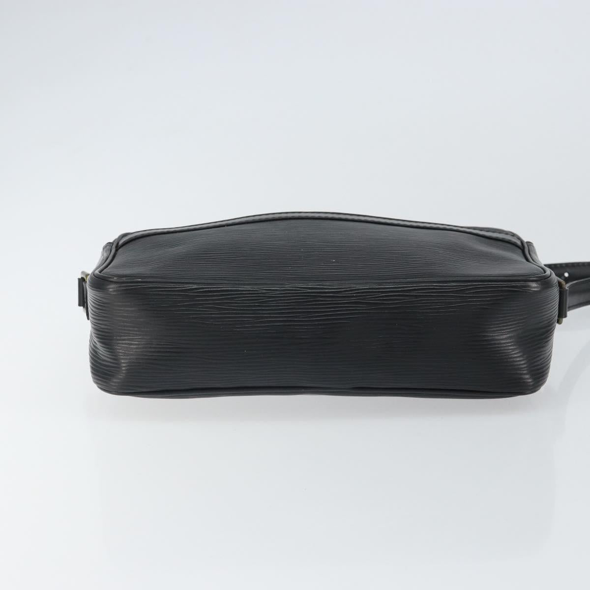 LOUIS VUITTON Epi Trocadero 23 Shoulder Bag Black M52302 LV Auth BA9544