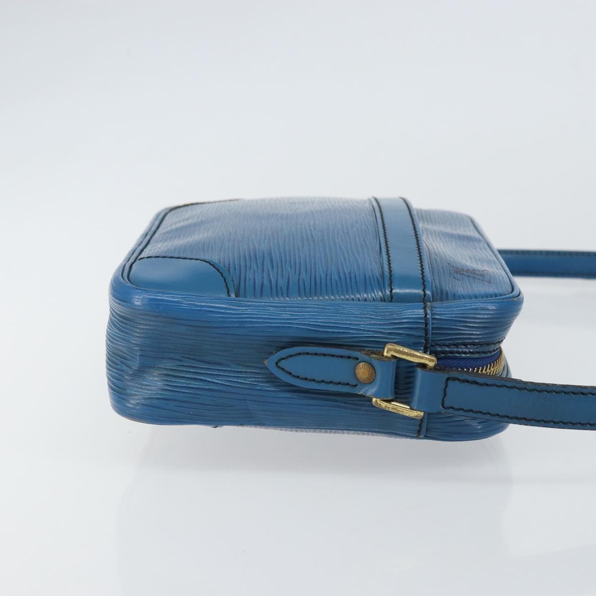 LOUIS VUITTON Epi Trocadero 23 Shoulder Bag Blue M52305 LV Auth BA9547