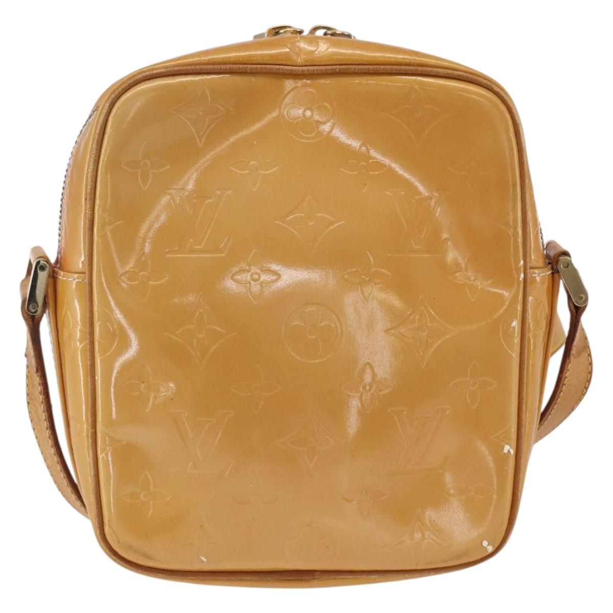LOUIS VUITTON Monogram Vernis Wooster Bag Marshmallow Pink M91037 LV Auth BA9557