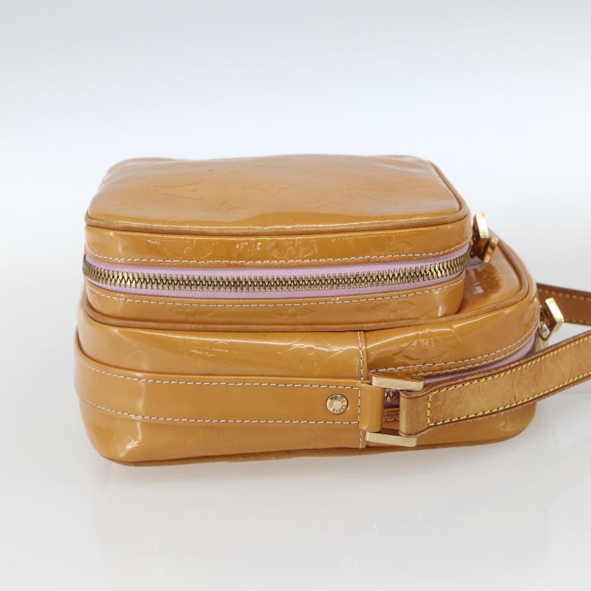 LOUIS VUITTON Monogram Vernis Wooster Bag Marshmallow Pink M91037 LV Auth BA9557