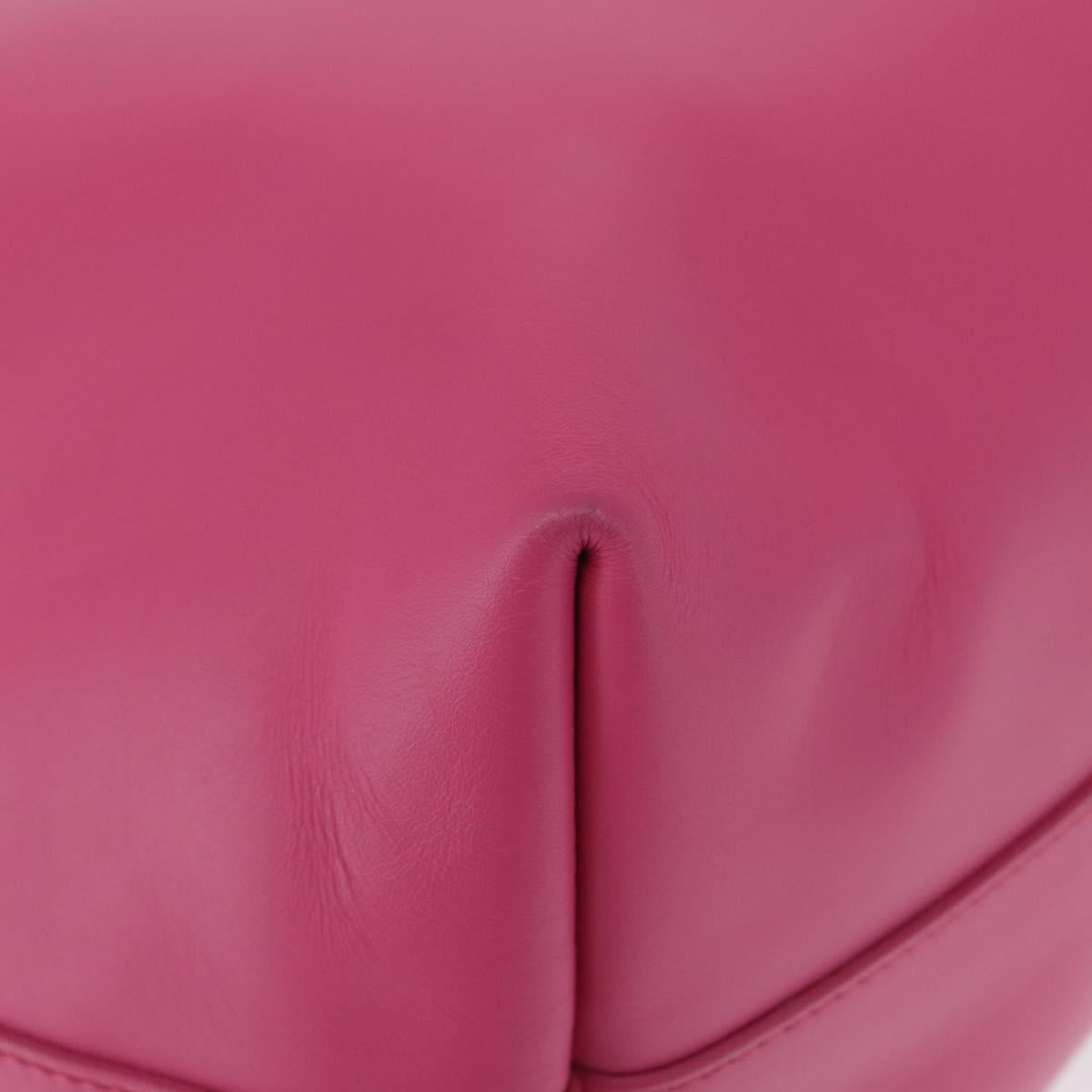 BALENCIAGA Tote Bag Leather Pink Gold 309658 Auth BA9574