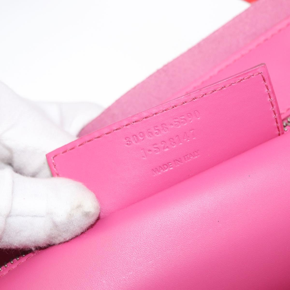 BALENCIAGA Tote Bag Leather Pink Gold 309658 Auth BA9574
