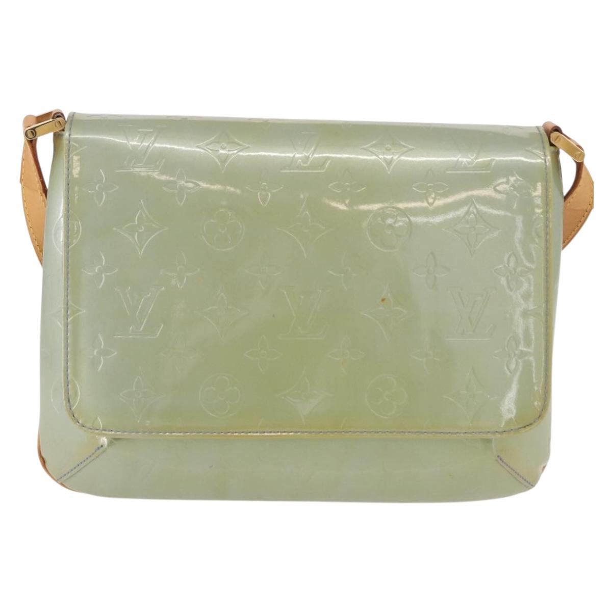 LOUIS VUITTON Monogram Vernis Thompson Street Bag Lavande M91009 LV Auth BA9602