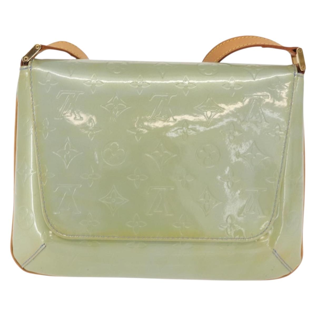 LOUIS VUITTON Monogram Vernis Thompson Street Bag Lavande M91009 LV Auth BA9602