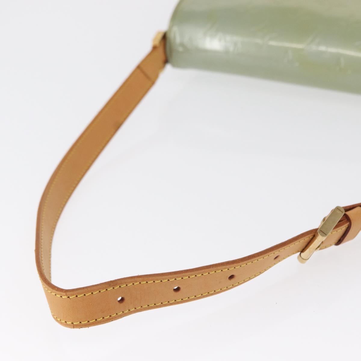 LOUIS VUITTON Monogram Vernis Thompson Street Bag Lavande M91009 LV Auth BA9602