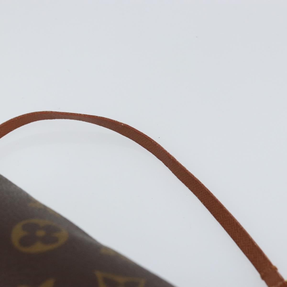 LOUIS VUITTON Monogram Papillon Pouch LV Auth BA9607