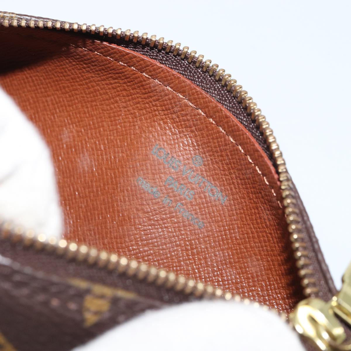 LOUIS VUITTON Monogram Papillon Pouch LV Auth BA9608