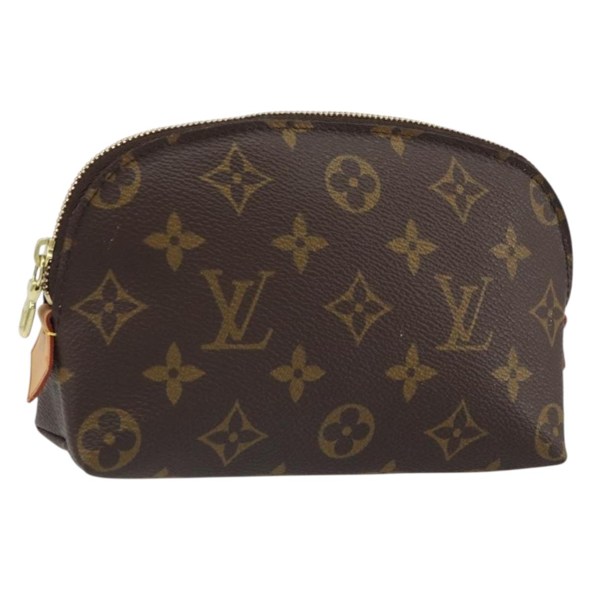 LOUIS VUITTON Monogram Pochette Cosmetic PM Pouch M43998 LV Auth BA9613